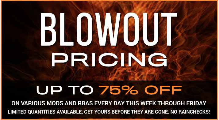 Atomizer Blowout!
