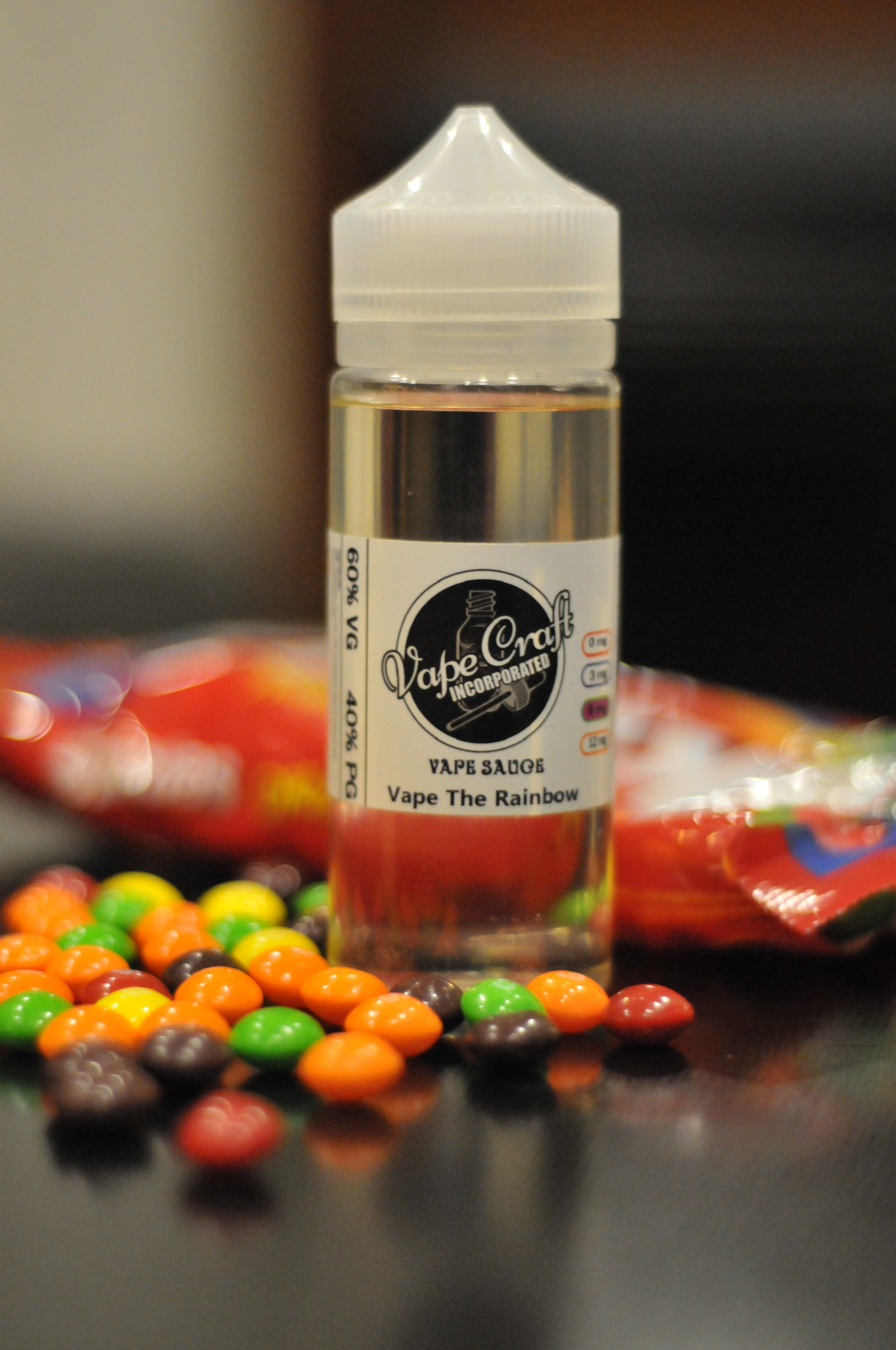 Review – Vape The Rainbow Skittles Flavor by Vape Craft Inc.